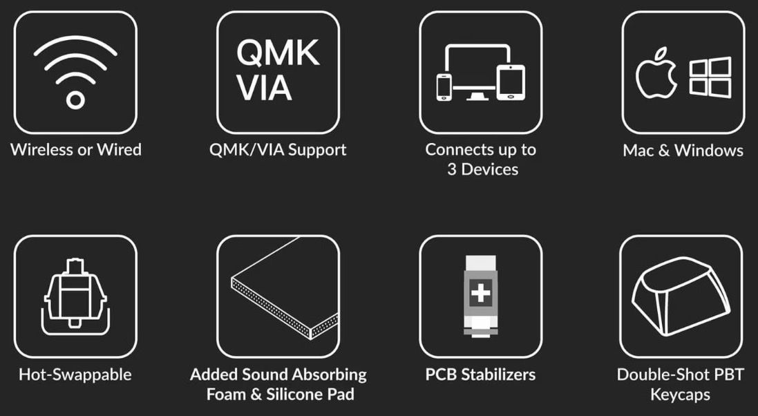 Keychron Tastiere: Keychron K8 Pro (Deutsches Layout) – Usato da Basel venduto da BerfanK 4