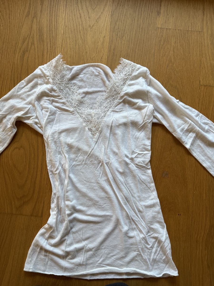Top: Intimissimi Spitzen Top Langarm – Nuovo (secondo la descrizione) da Lufingen venduto da amandaa.plss 4