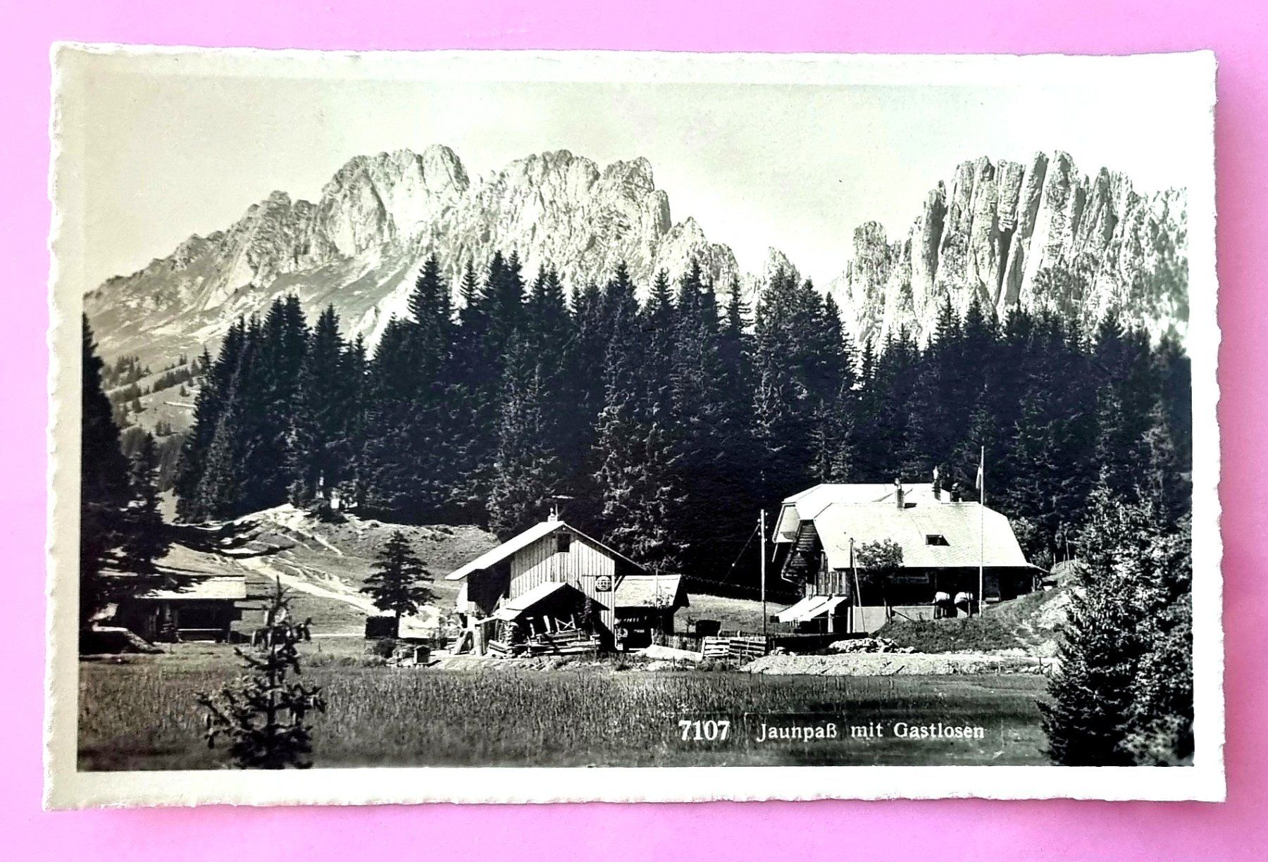 Cartoline postali: Jaunpass - Gastlosen – Usato da Rothrist venduto da RROENK