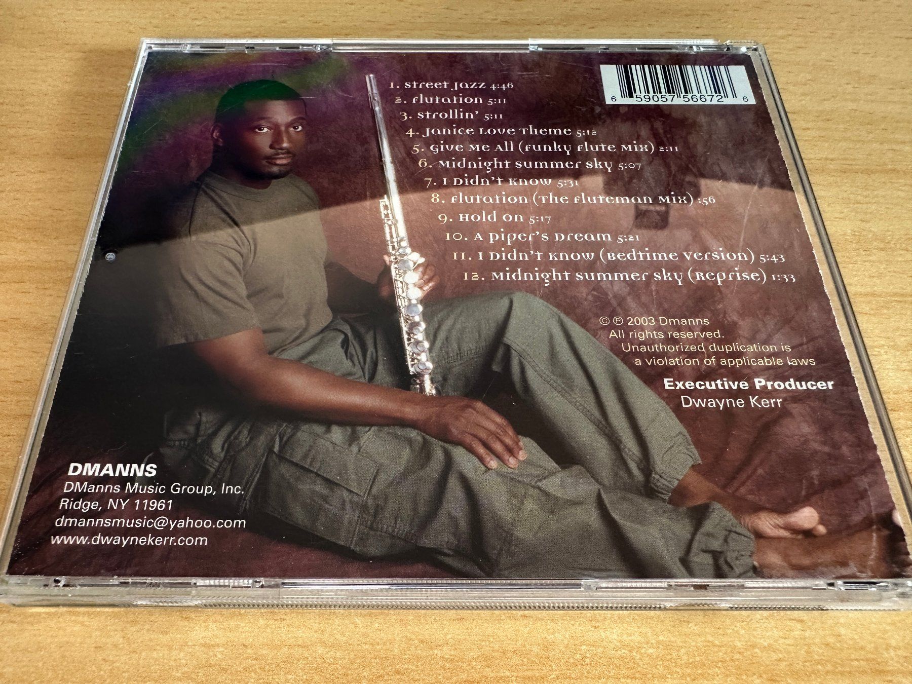 CD: Dwayne Kerr - Flutation – Usato da Rikon im Tösstal venduto da Alpenmutz 1
