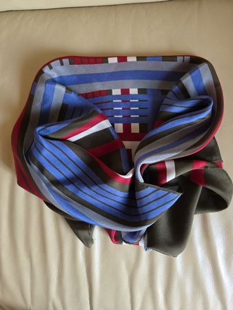 Foulard 77x79 cm Fisba Stoffels Seide multicolore