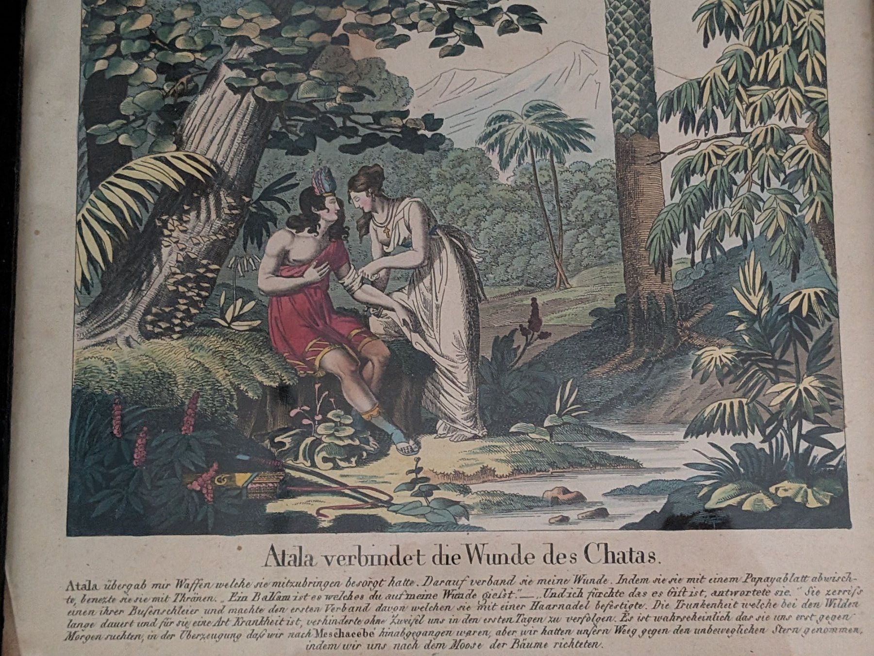 Incisioni: 4 antike Stiche  Atala & Chata – Usato da Emmen venduto da magelan 3