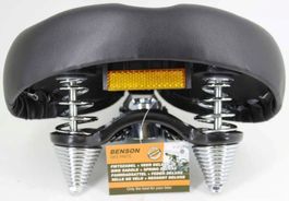 FAHRRADSATTEL  MIT DELUXE  FEDERUNG  Grösse: 260 X 250 MM