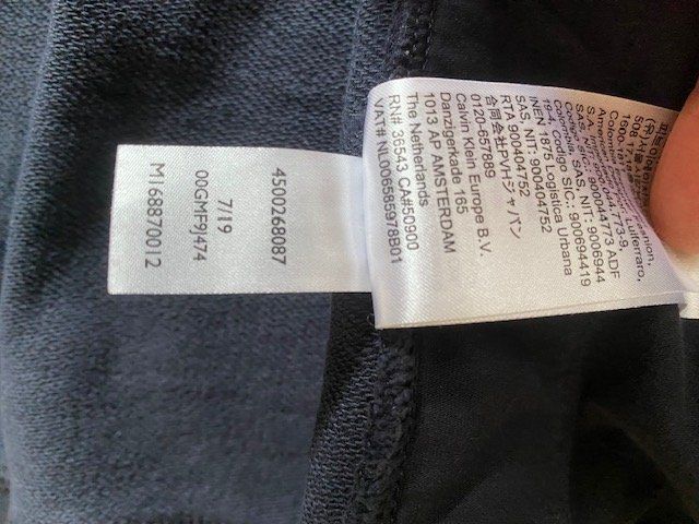 Calvin Klein Giacche: Calvin Klein Performance Zip-Hoodie, Grösse M – Usato da Gossau Sg venduto da olles 3