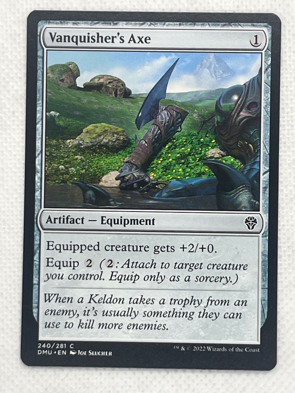 Magic The Gathering Carte collezionabili: Magic: The Gathering - Vanquisher's Axe - DMU – Usato da Hinterkappelen venduto da Kim1992