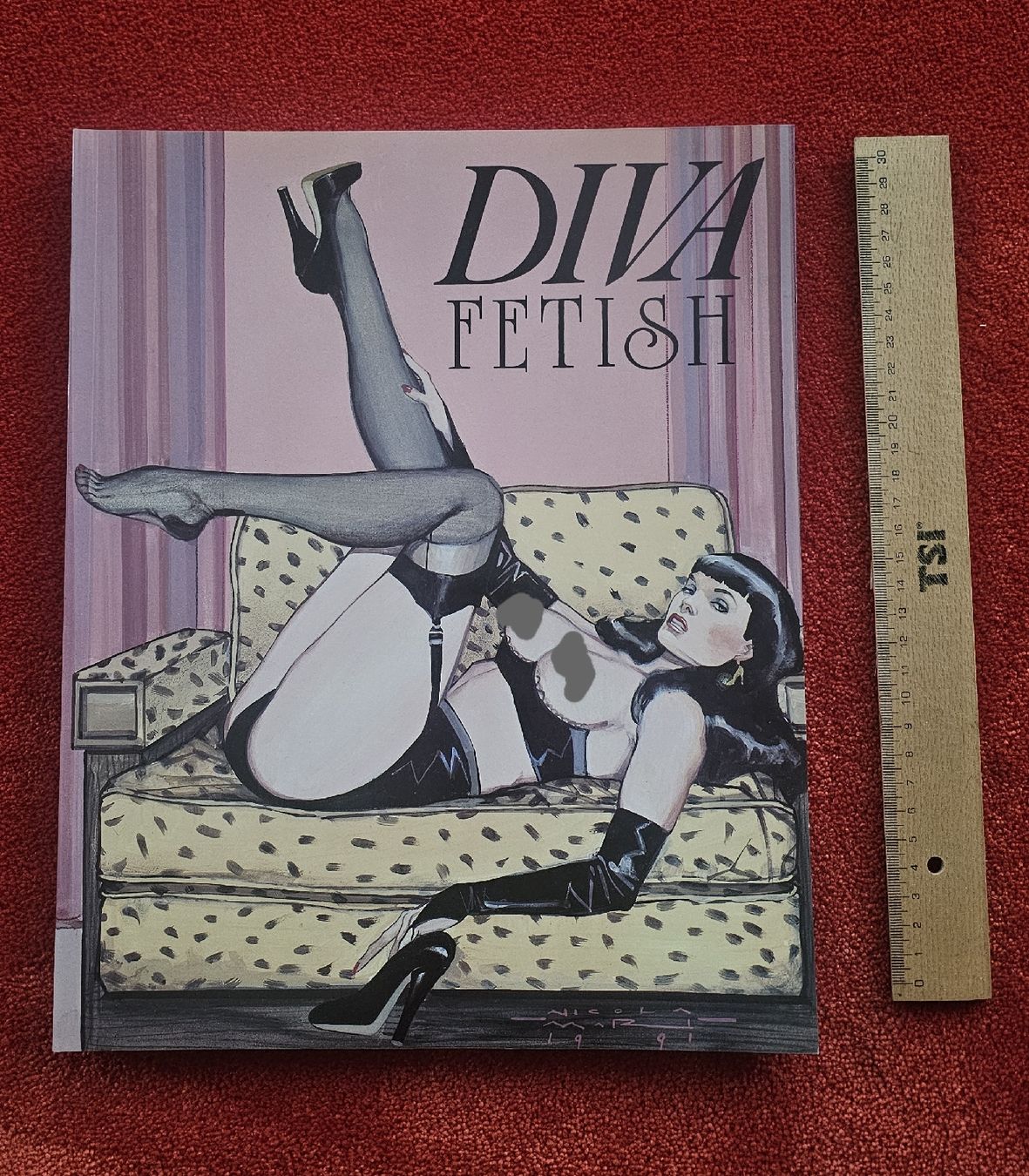 Libri: Diva Fetish Akt Erotik Grossformat Buch – Nuovo (secondo la descrizione) da Zürich venduto da ZH-Vintage 1