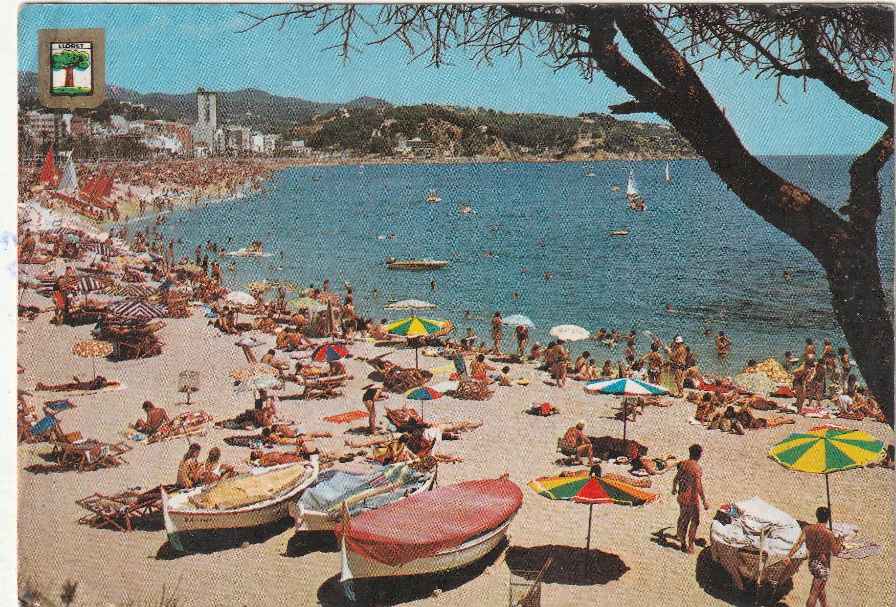 Ansichtskarten: Strandbad Costa Brava – Gebraucht aus Lumbrein von made02