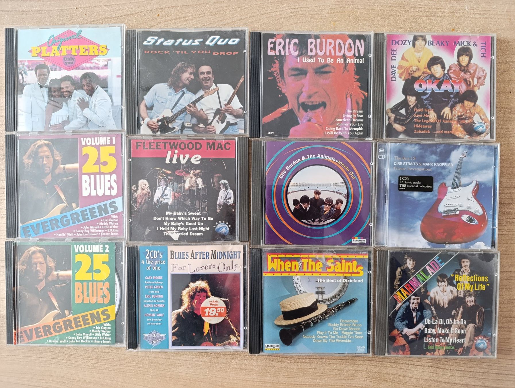 CD: 12CDs’ Blues, Rock, Dixie – Usato da Eschlikon venduto da Ernesto11
