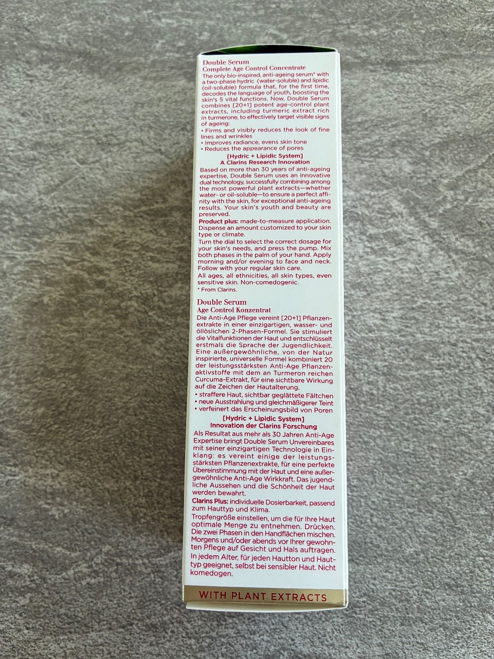 Clarins Gesichtspflege: Clarins Double Serum 50 ml – Gebraucht aus Wiedlisbach von sausi1963 1
