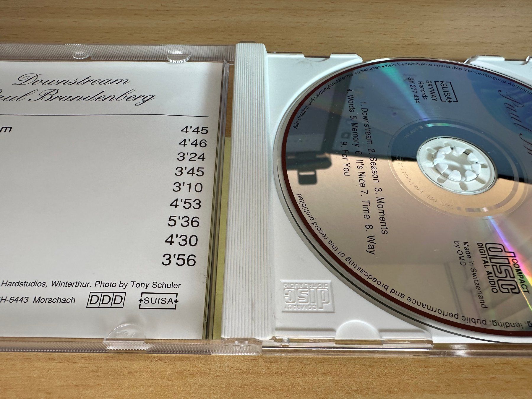 CDs: Paul Brandenberg – Downstream – Gebraucht aus Rikon im Tösstal von Alpenmutz 2