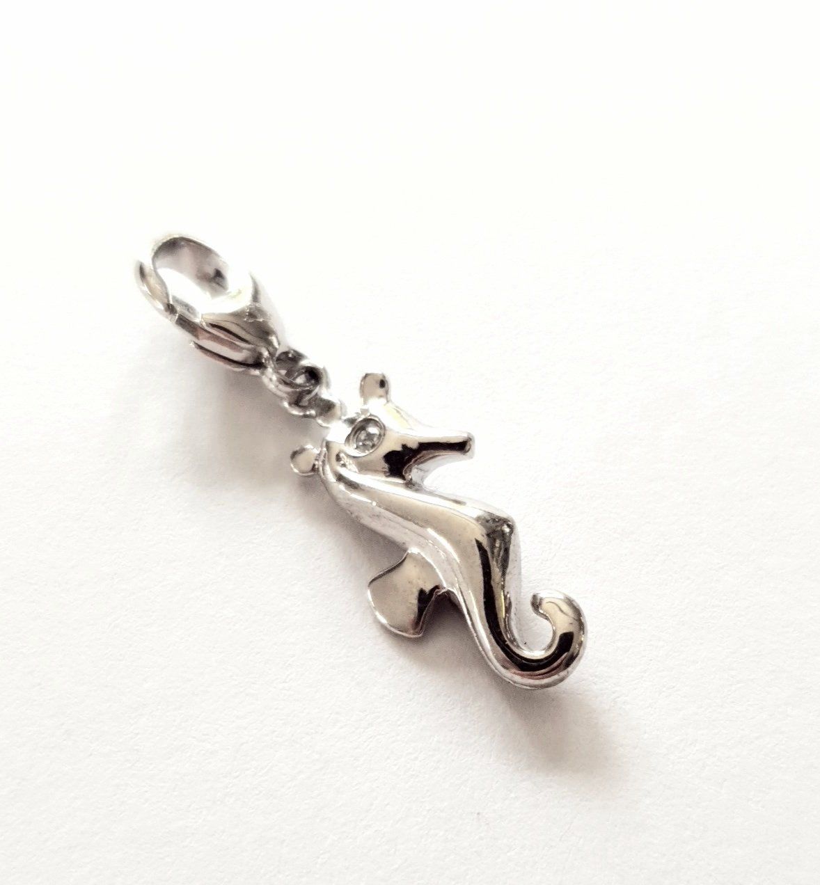Anhänger: Charm "Seepferdchen" Silber 925 (rhodiniert) – Neu und originalverpackt aus Uetikon am See von Coralreef 1