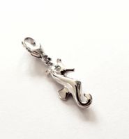 Charm "Seepferdchen" Silber 925 (rhodiniert) - Neu
