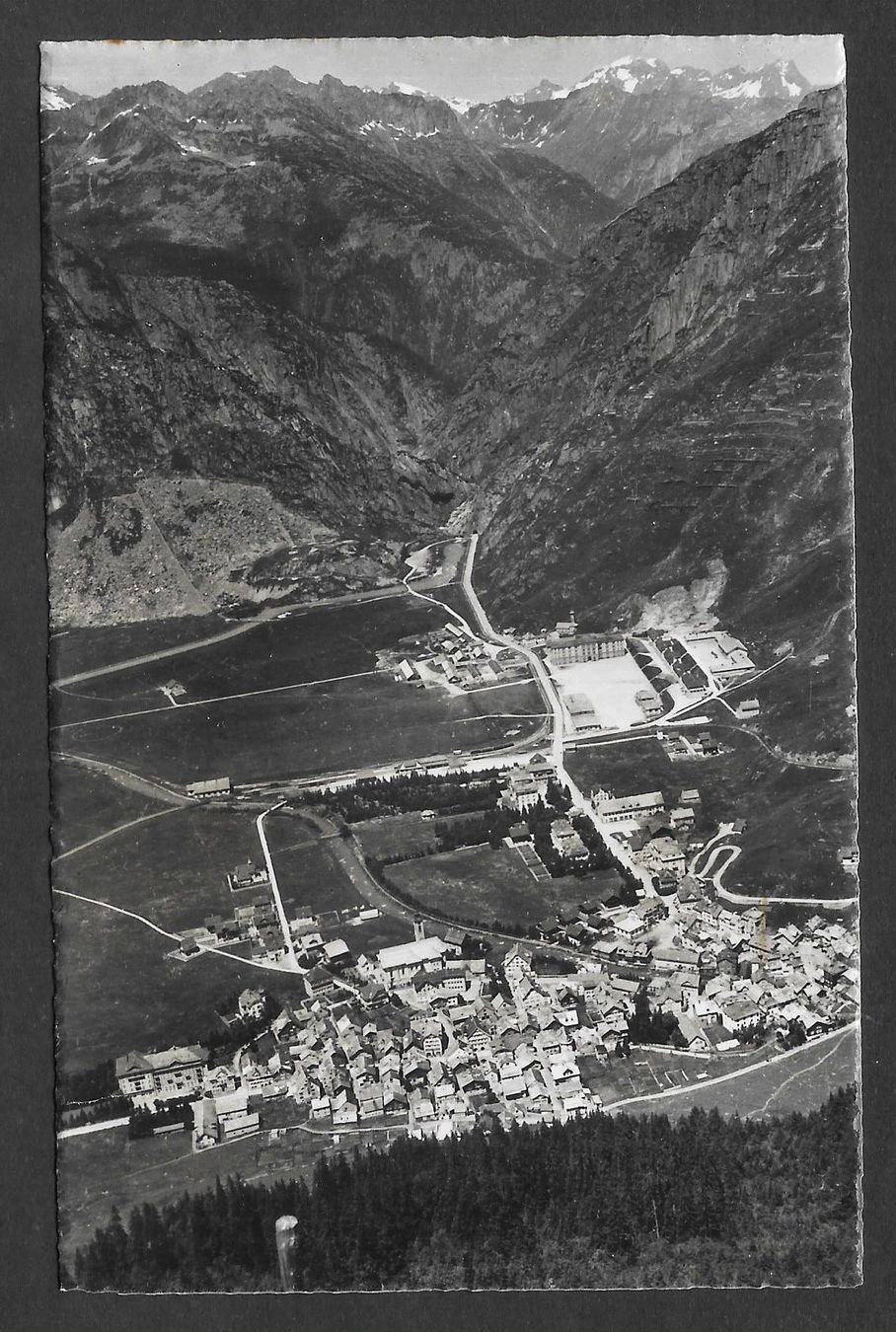Ansichtskarten: Andermatt Flugaufnahme Feldpoststempel – Gebraucht aus Olten von clotaldi
