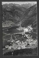 Andermatt Flugaufnahme Feldpoststempel