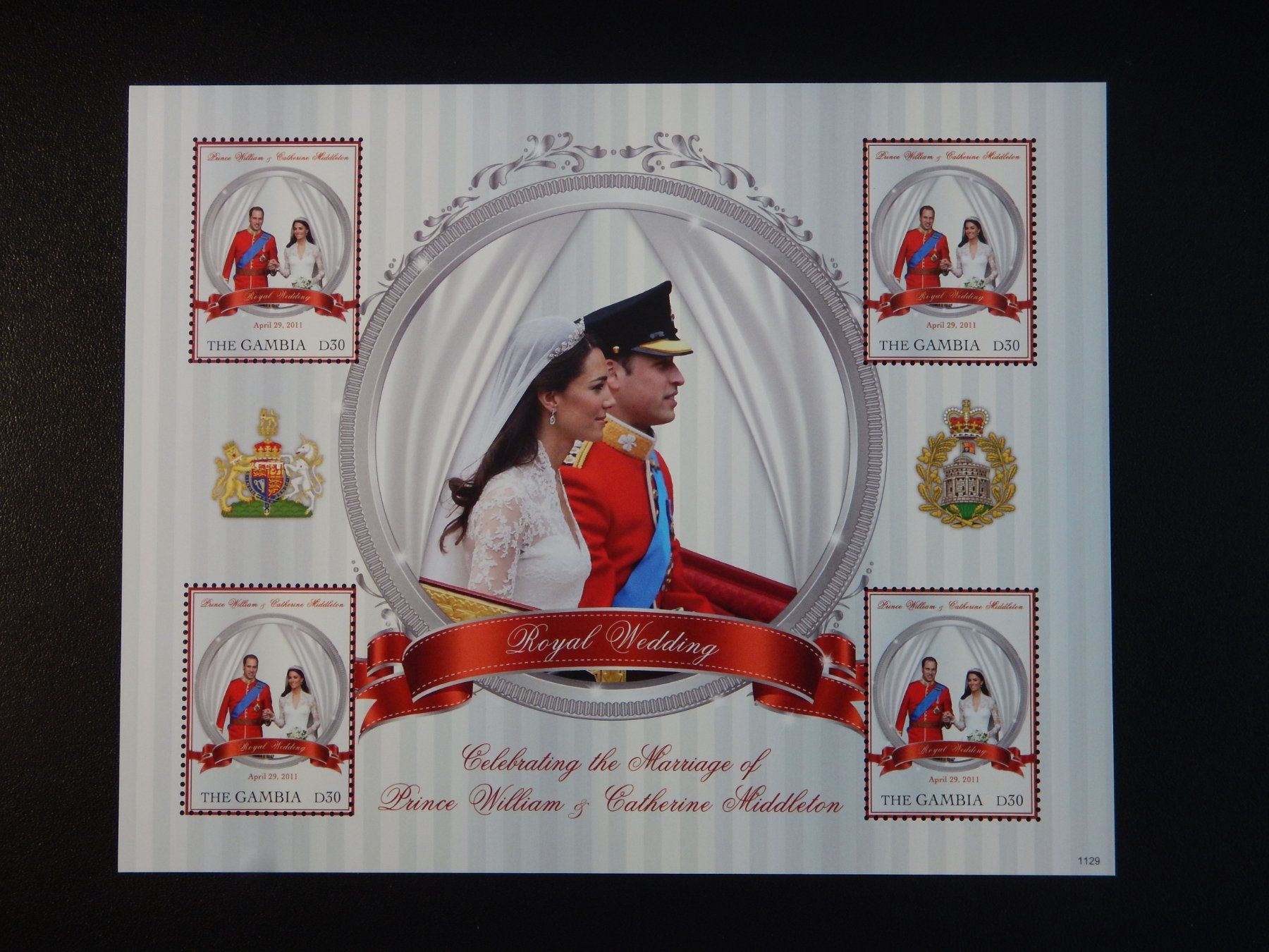 Tutti i francobolli: Gambia Royal Wedding 2011 ** – Usato da Zürich venduto da Muehlekauf