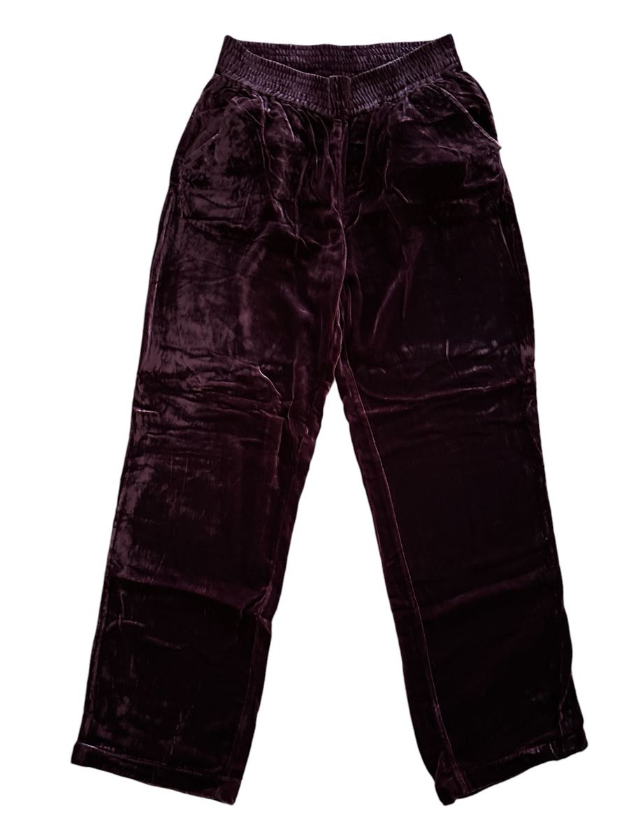 Pantaloni: Pantalon en velours bordeaux – Nuovo (secondo la descrizione) da Dotzigen venduto da SecondHandGems 1