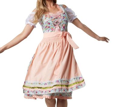 Frauenkostüm Midi-Dirndl Erding Modell 2 Grösse L