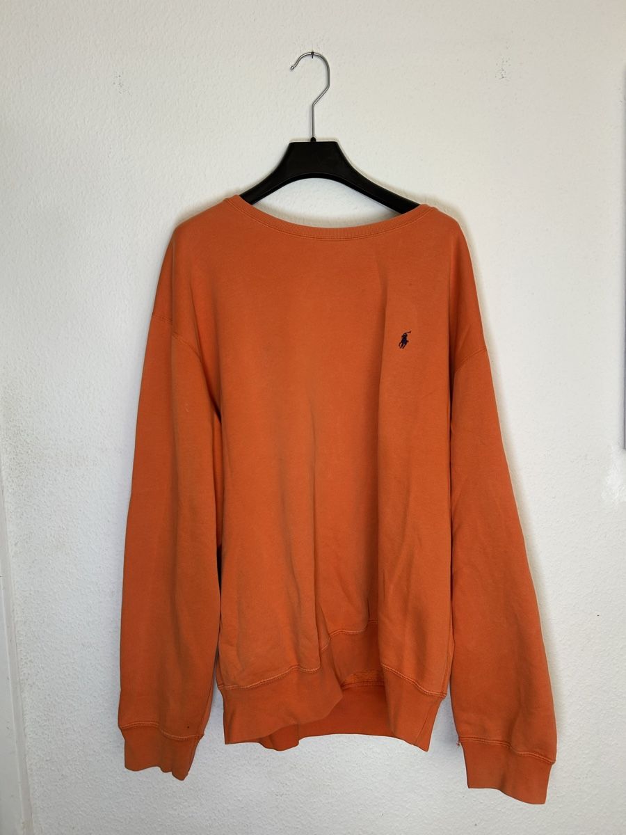 Ralph Lauren Maglioni & Felpe: Herrenpullover Ralph Lauren orange Gr. L – Usato da Bern venduto da sor_5lyt