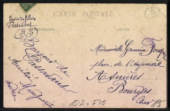 Ansichtskarten: Passavant, Zeppelin IV le 3 avril 1913 – Gebraucht aus Berlin von bartko-reher 1