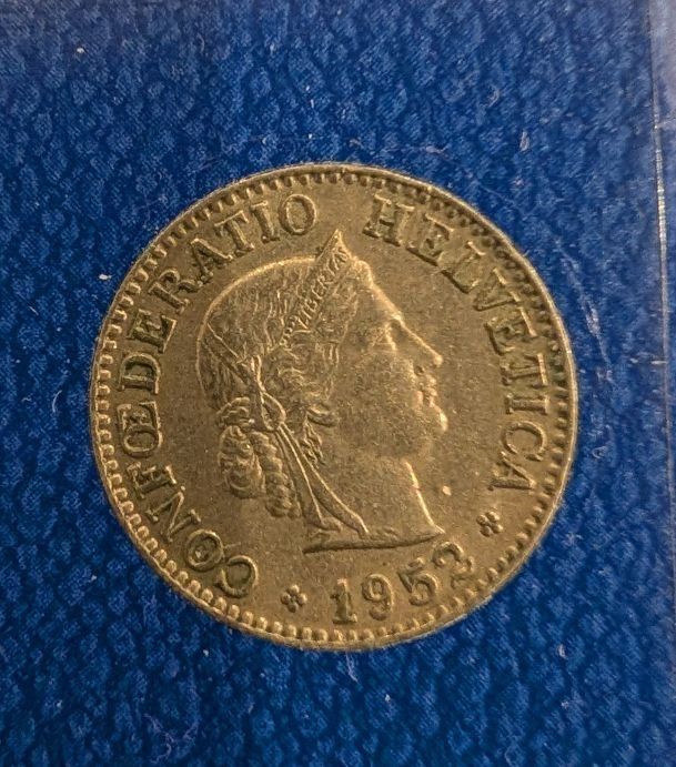Tutti le monete: 10 Rappen 1952 – Usato da Arch venduto da coinsandmore