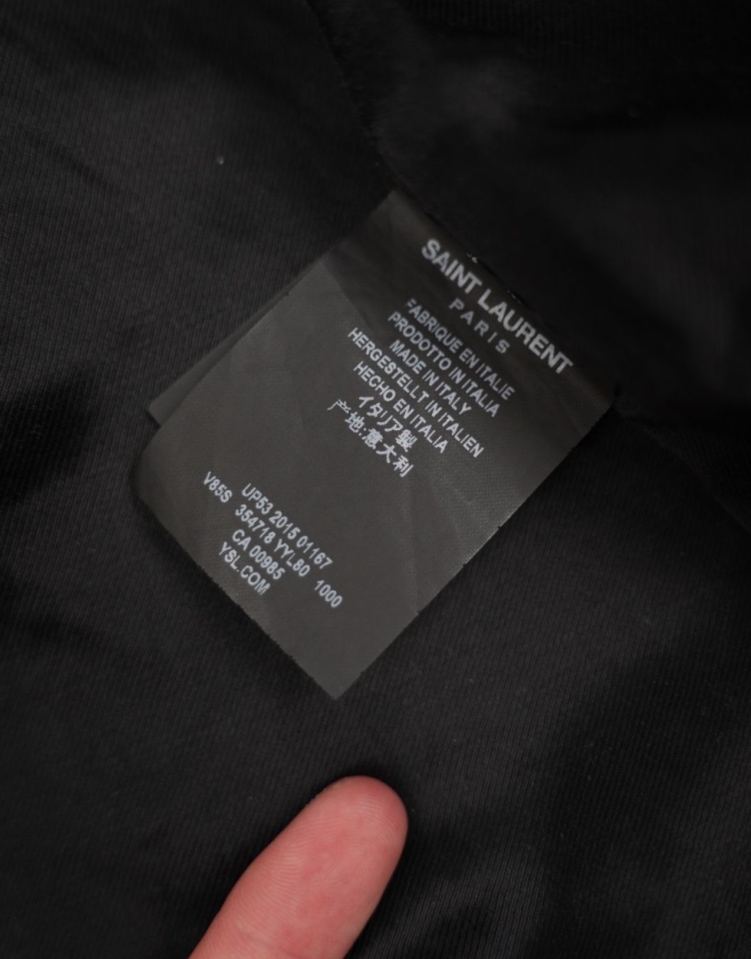 Giacche: Saint Laurent FW13 Teddy Jacket – Usato da Thierachern venduto da n.webl 3