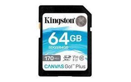 Kingston 64 GB SD Canvas Go! Plus UHS-I