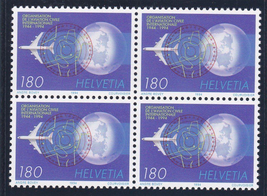 Tutti i francobolli: Postfrisch 4er Block Werbemarken 1994 – Nuovo (secondo la descrizione) da Schliern b. Köniz venduto da joni20 3