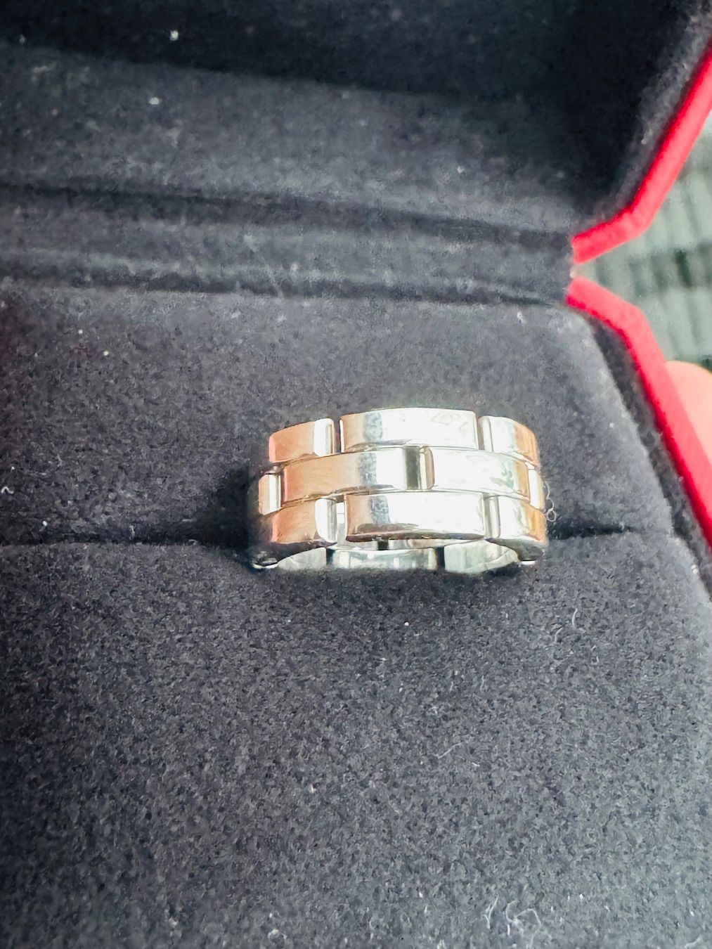 Cartier Anelli: Cartier Maillon Panthère Ring – 3-Row – Usato da Unterstammheim venduto da J_eime_Ca 3
