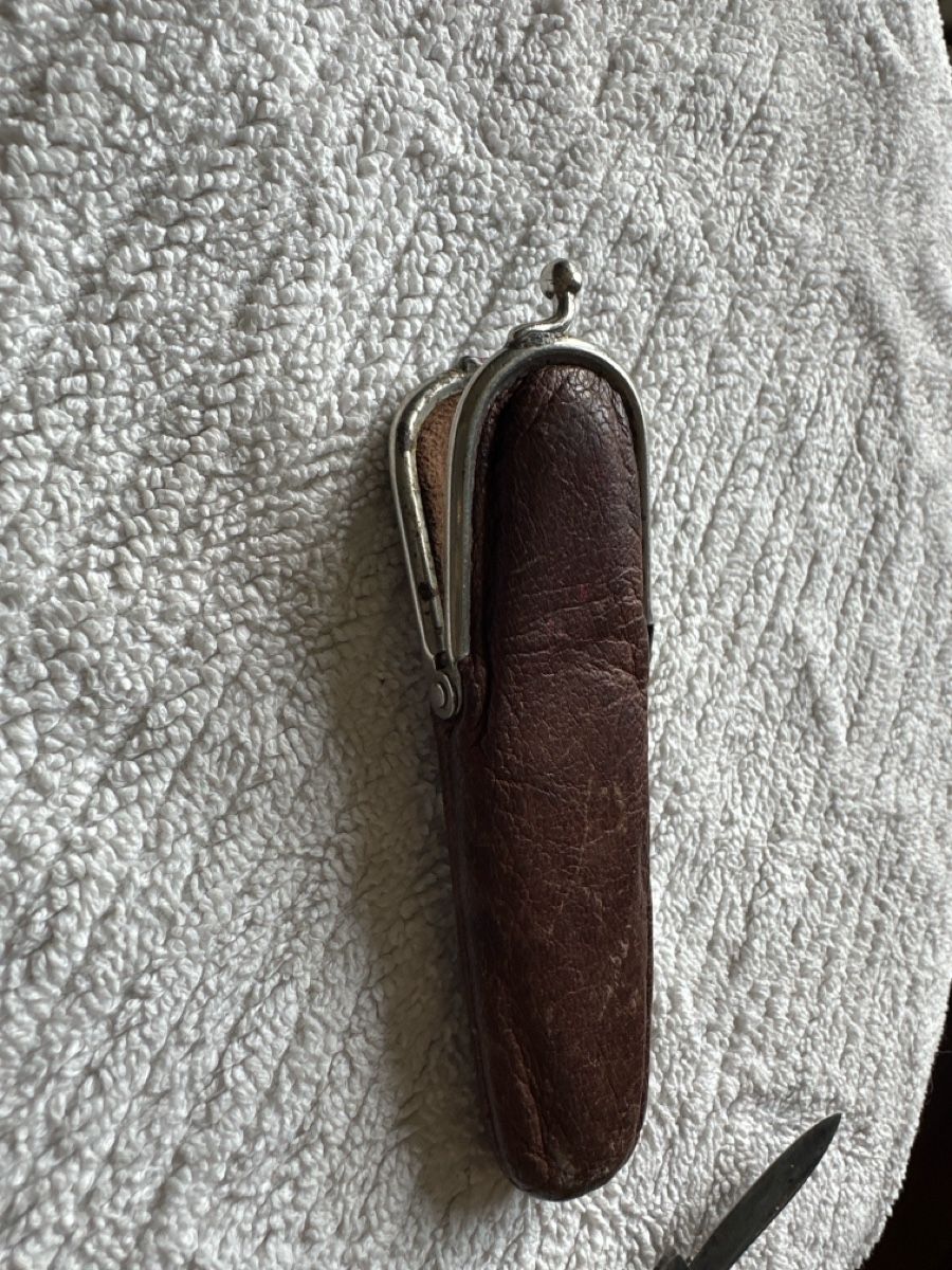 Coltelli tascabile: Altes Sackmesser mit Etui – Usato da Basel venduto da Marlise015 7