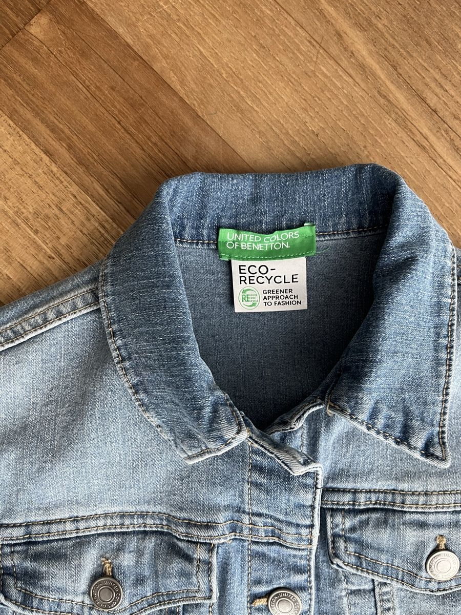 Benetton Giacche & Cappotti: Jeansjacke Benetton 146 / 150 – Usato da Luzern venduto da Aldabema 1