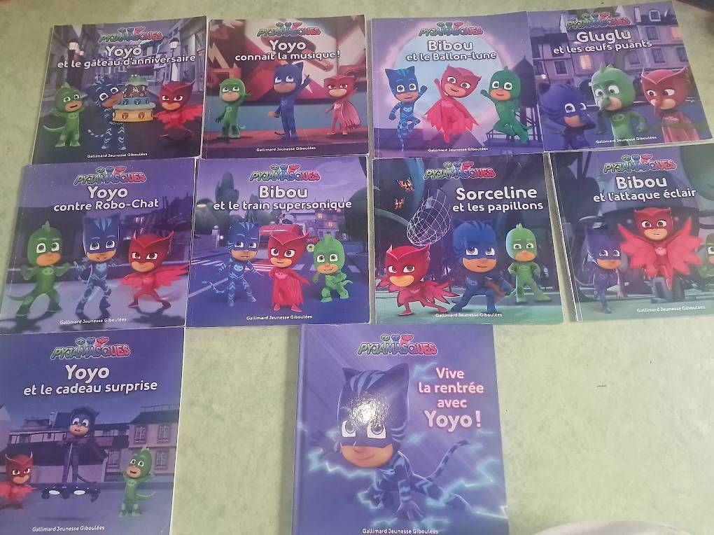 Libri: Lot de livres enfant Pyjamasques – Usato da Collombey venduto da deborach 1
