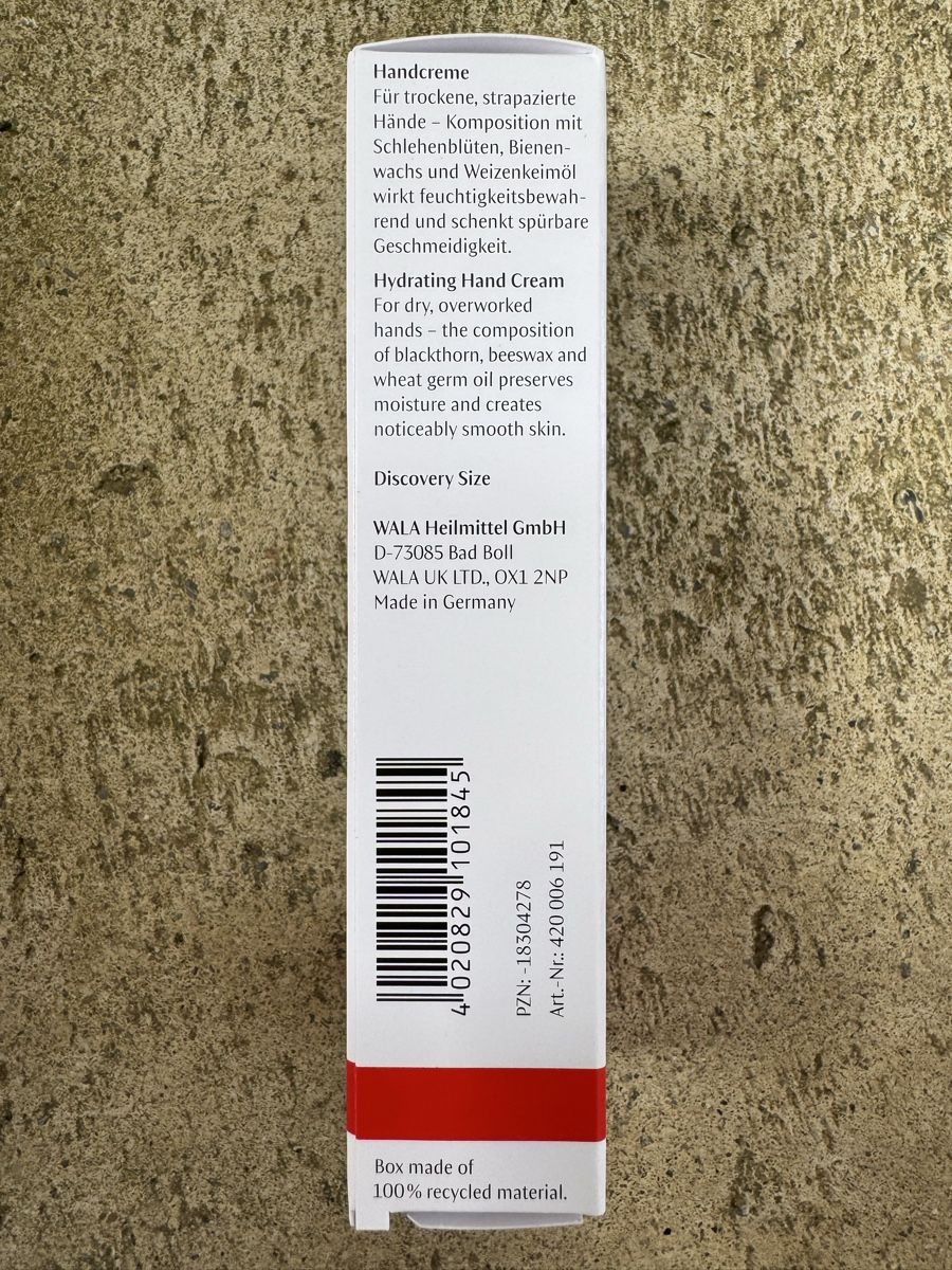 Dr. Hauschka Idratazione: Dr. Hauschka Handcreme,  20 ml – Nuovo e nell'imballaggio originale da Schwanden Sigrisw venduto da biroo13 1