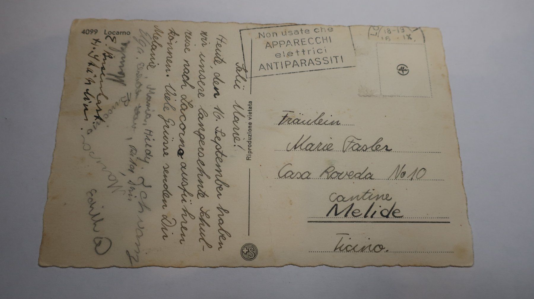 Cartoline postali: Locarno Multivues – Usato da Cormoret venduto da Pascalll2001 5