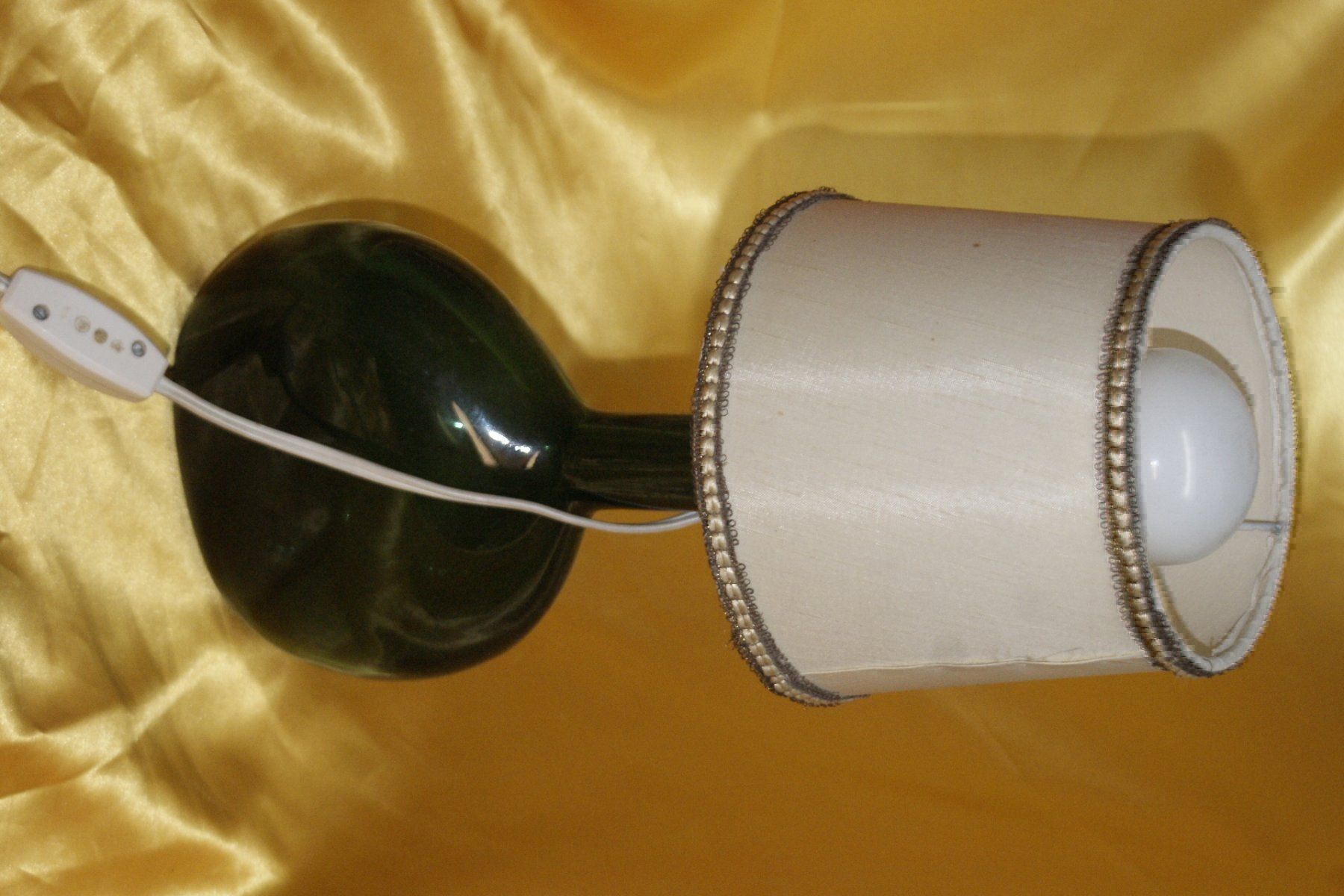 Lampade: (KK)Glasvase,Schnapsflasche,LAMPE – Usato da Buchs AG venduto da schwippschwapp
