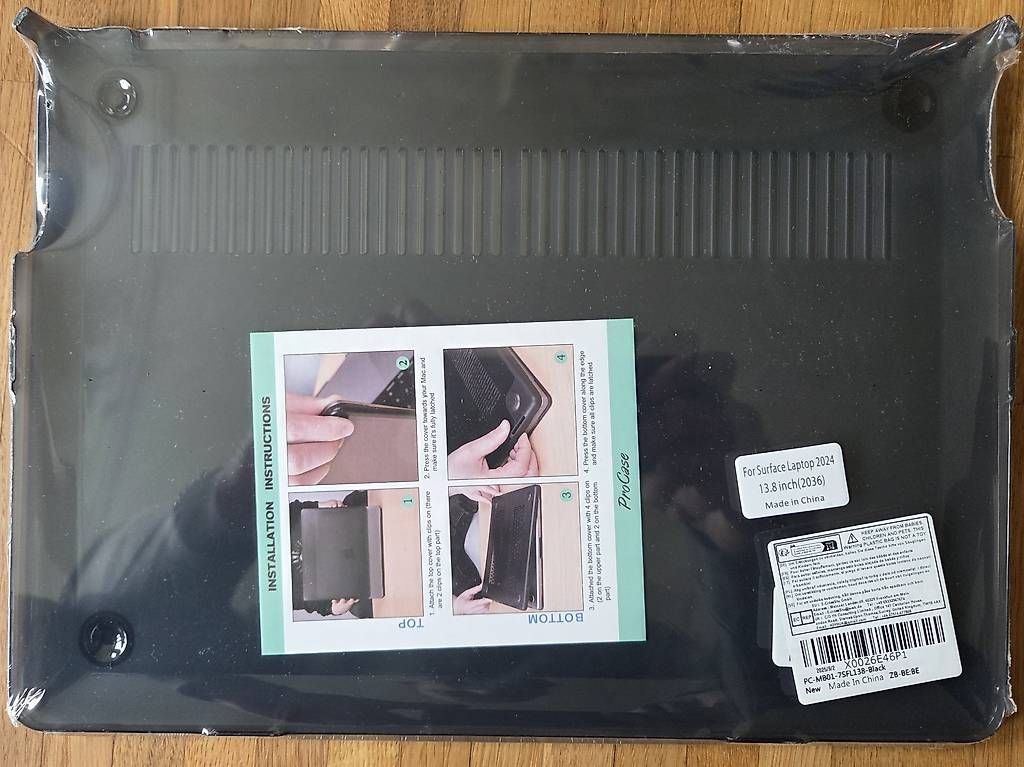 Covers & Borse: HardCase transparent Microsoft Surface Laptop 2024 13.8 2036 – Usato da Zimmerwald venduto da Chole 1