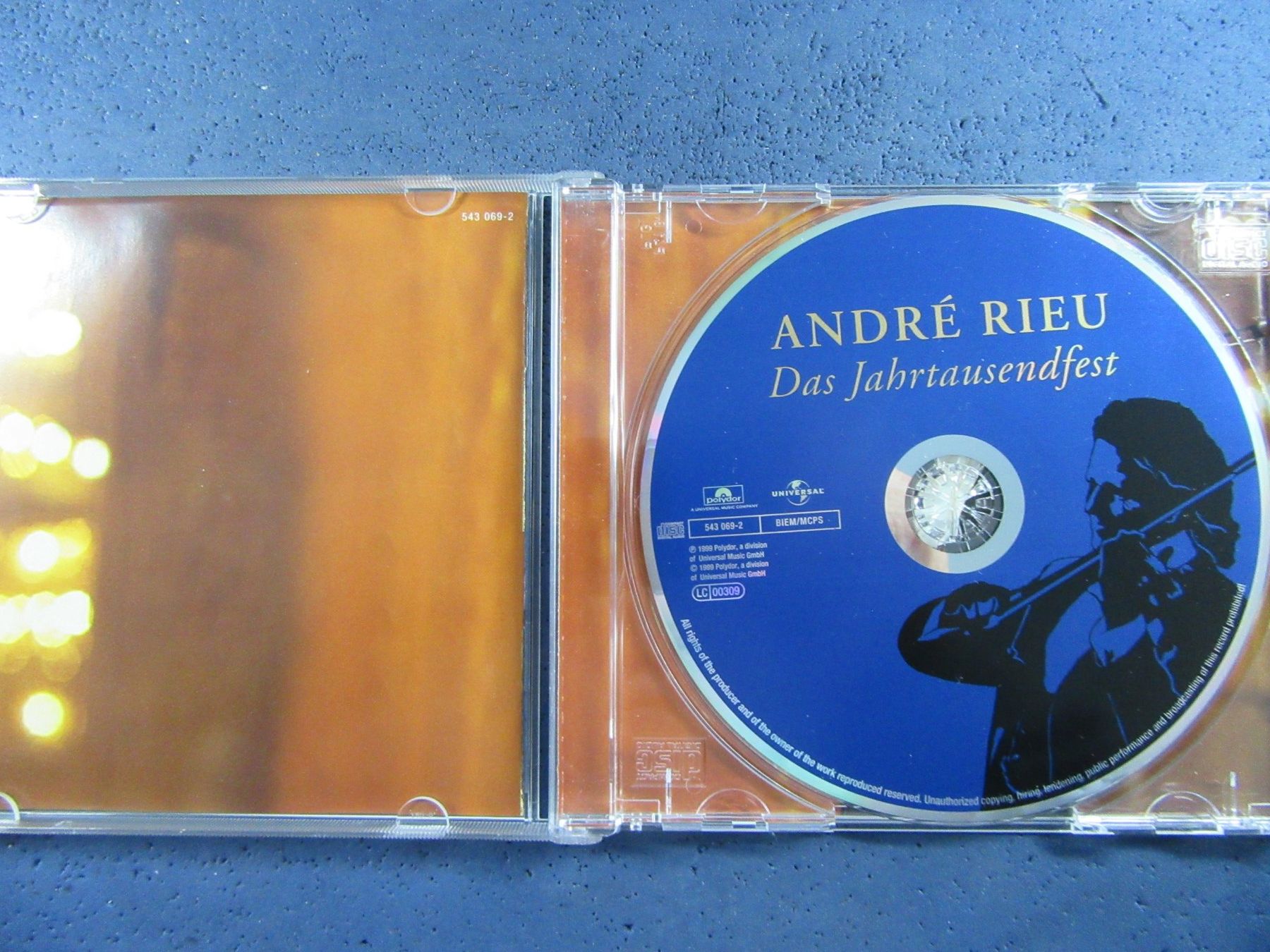CD: ANDRE RIEU CD " DAS JAHRTAUSENDFEST " – Usato da Ettingen venduto da Hausi4711 2