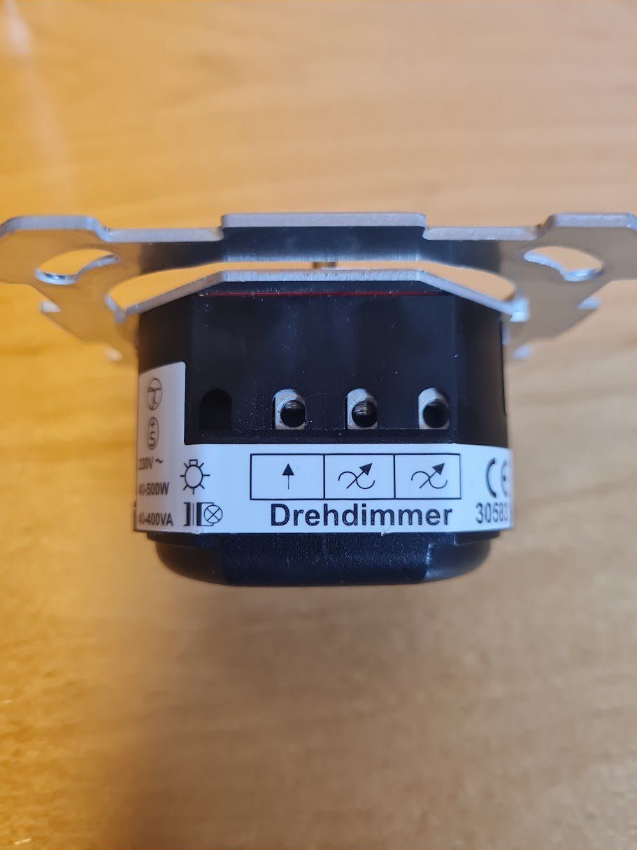 Feller Schalter: Dimmer Feller Edizio due – Gebraucht aus Lostorf von  1