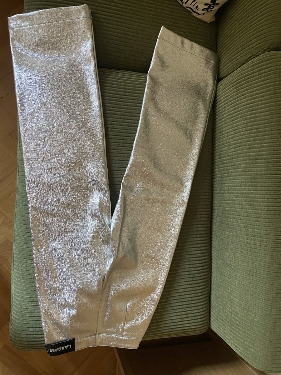 Pantalons: Laagam Silver Wide Leg Pants – Neuf (Voir description) à Lausanne par ece_g5gd 5