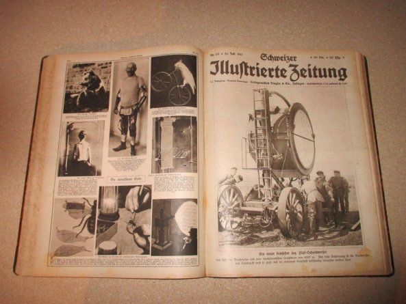 Livres: Schweizer Illustrierte 13.1.1917 - 29.12.1917 – D'occasion à Flims - Dorf par Stagediver 4