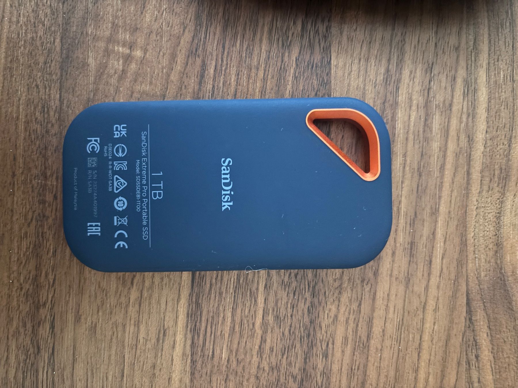 Sandisk Dischi rigidi: SanDisk Extreme Pro Portable SSD 1TB – Usato da Lausen venduto da ole1993 1