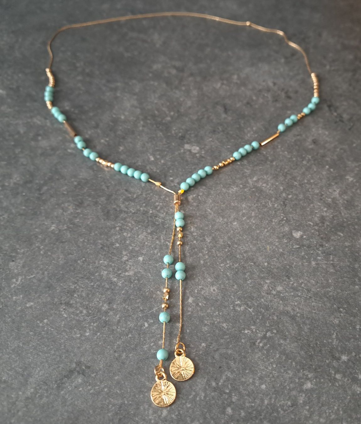 Catenine: Collier de perles - long et réglable – Nuovo e nell'imballaggio originale da St-Imier venduto da supernova21 1