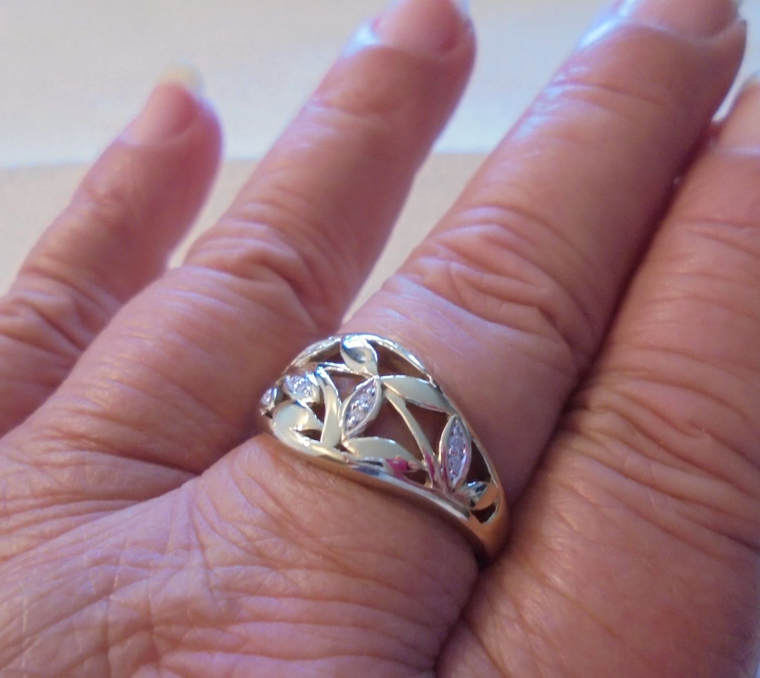 Anelli: Echtschmuck: Brilliant-Silberring (Annette) 56 – Nuovo (secondo la descrizione) da Zuchwil venduto da maumauchi 4