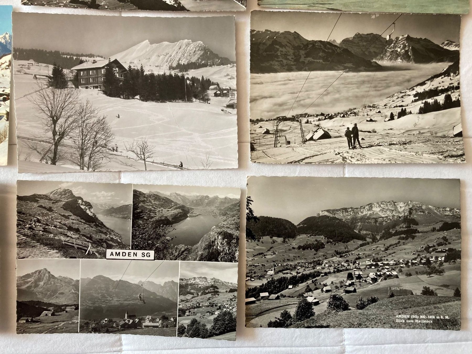 Cartoline postali: 16 AK Amden SG – Usato da Zürich venduto da Tolima194 4