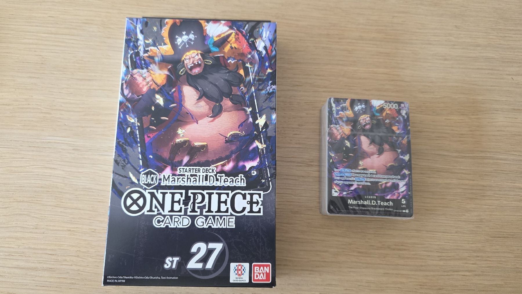 Bandai Carte collezionabili: One Piece Sarter Deck ST 27 ohne Booster – Usato da recherswil venduto da R_M_R