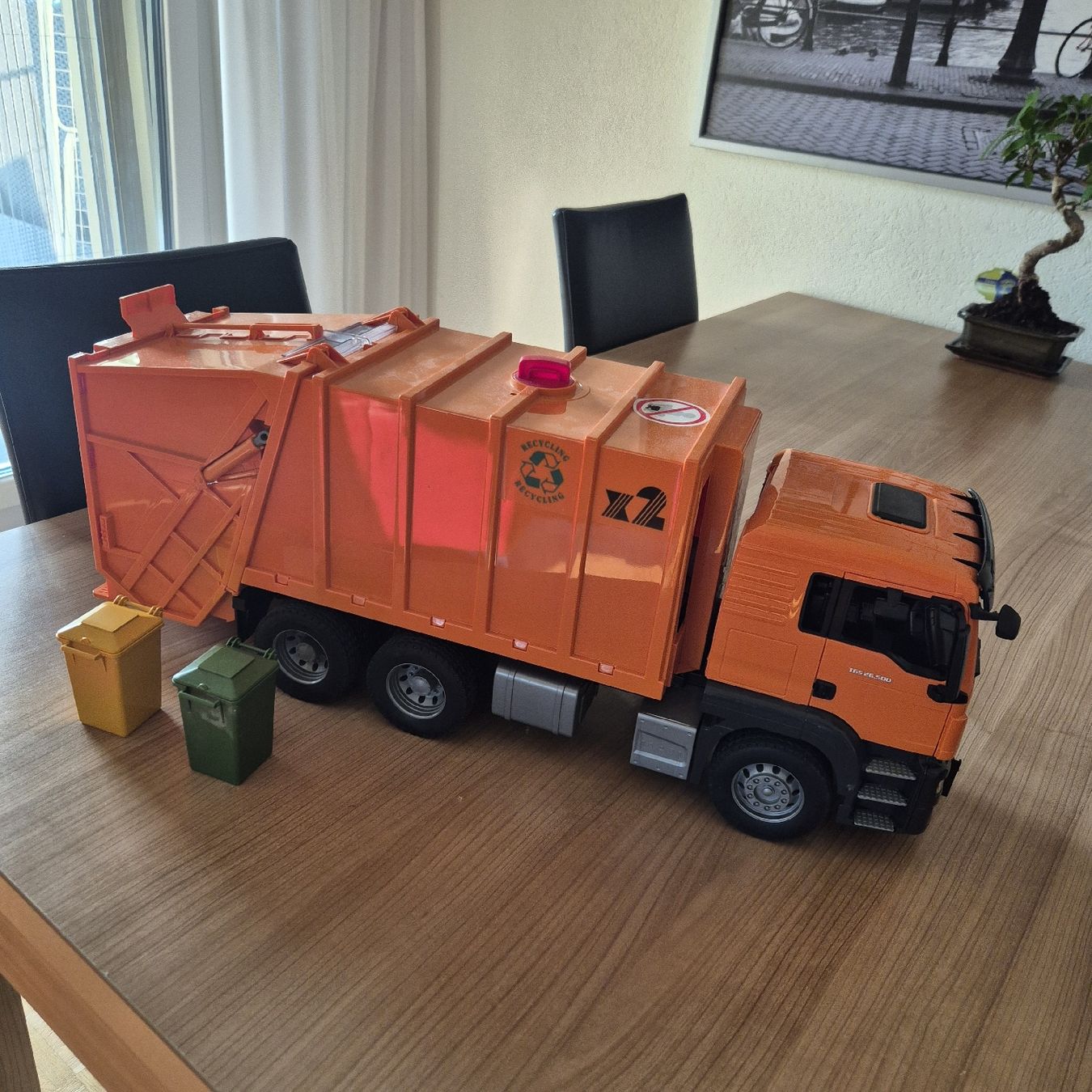 Bruder Spielzeuge: Abfallwagen Bruder TOP Zustand – Gebraucht aus Adliswil von Mbmarc 1