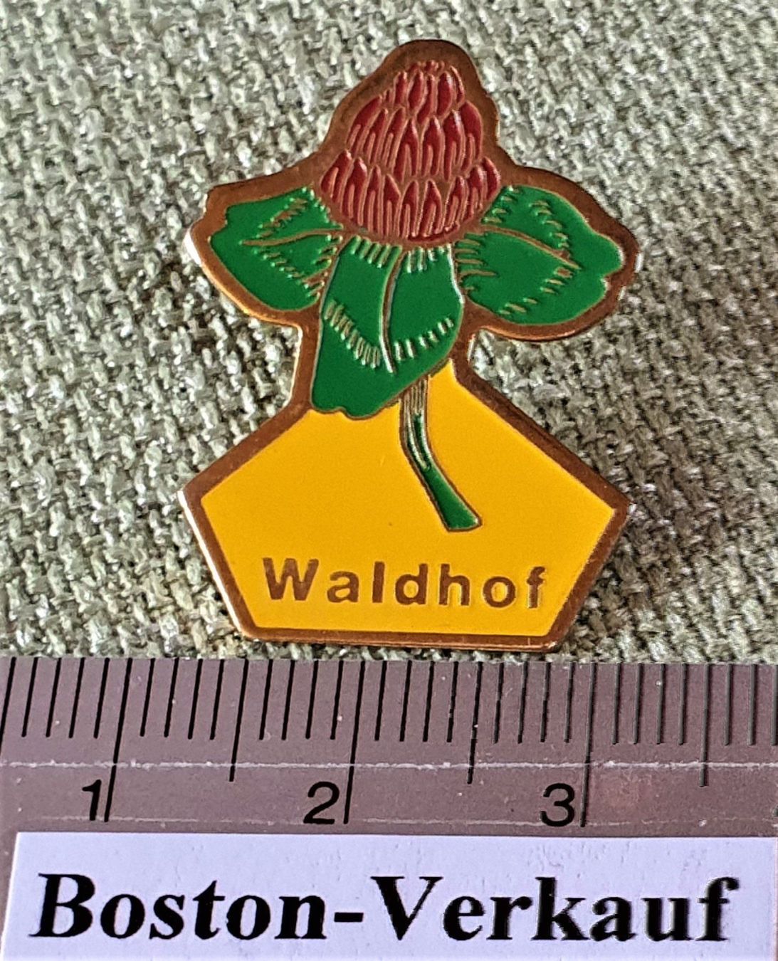 Spille & Fermagli: B888 - Pin Waldhof Schweiz Blume – Usato da Reinach BL venduto da Boston-Verkauf 1