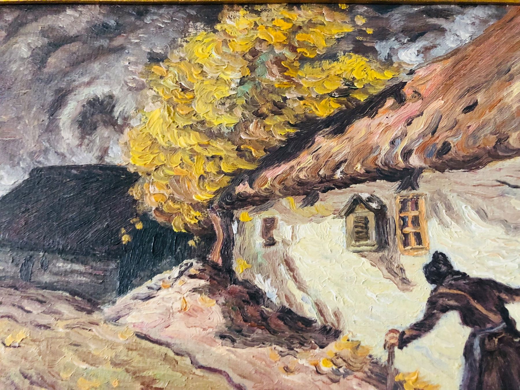 Gemälde: Gemälde von Al. Waldvogel nach Ludwig Dettmann – Gebraucht aus Glarus von KunstWerkEr-LS87 3
