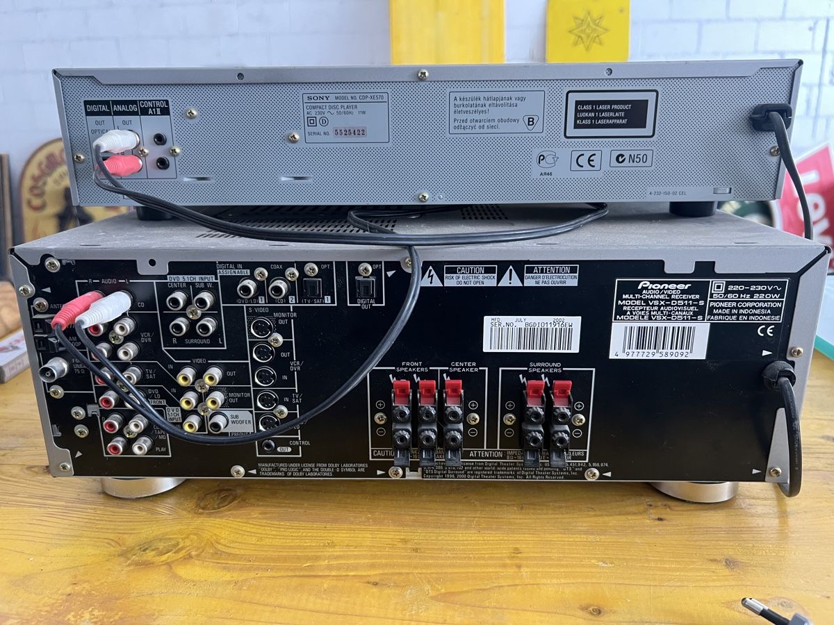 Sony Lettore multimediale & Streamer: CD Player Sony & Verstärker Pioneer ! – Usato da Mellingen venduto da Oelquelle 2
