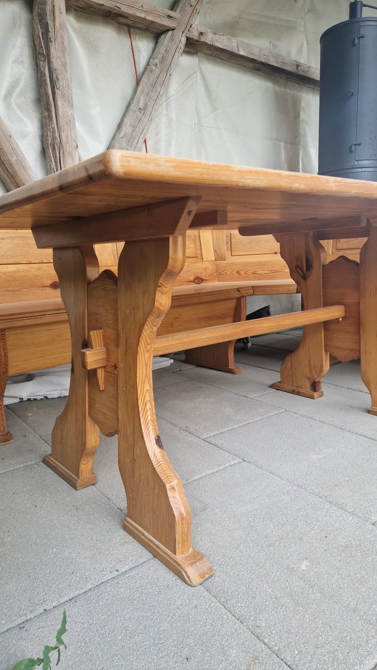Tavoli: Rustikaler Massivholztisch – Usato da Altendorf venduto da Endlesssummer03 2