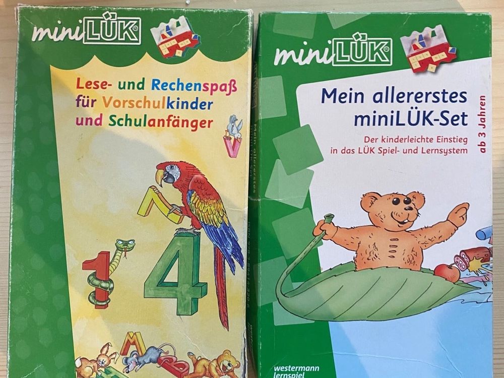 miniLük Lese und Rechenspass mein allererstes miniLük-Set Sp (Gebraucht ...